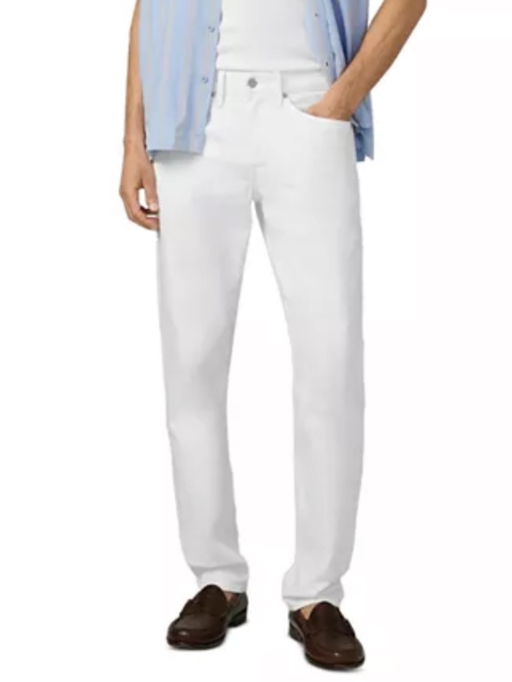 Joe’s the Brixton white jeans